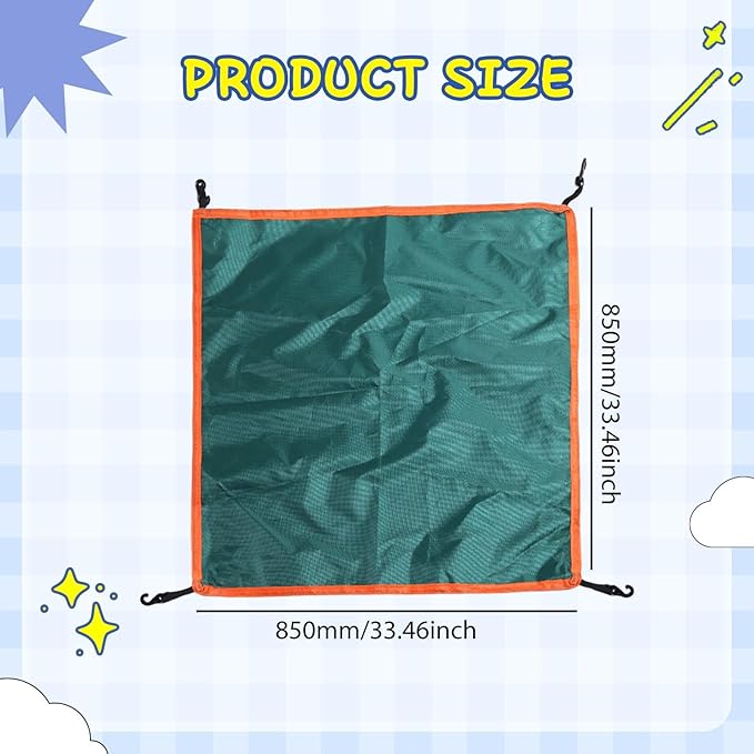 Rainfly Accessory Tent Top Cover Sunproof Top Cloth Tent Tarp for Travel Backpacking