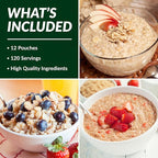 Valley Food Storage 120 Serving Breakfast Bucket | Emergency Food Supply with Easy Prep Breakfast Meals | 25 Year Shelf Life | Camping Food, Prepper Supplies & Long Term Storage | Packaged in USA