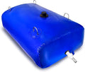 3785 L/1000 Gallon Water Bladder Tank, Blue Portable RV Water Tank, Large Capacity Water Storage Bladder for Camping, Garden, Emergency, Outdoor Sports