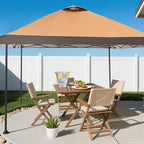 13x13 Canopy Replacement Top with Air Vent Silver Coated Fit for Coleman Oasis 1606532 2156426 2156428, Waterproof 300D Oxford for Outdoor Pop Up Canopy Tent Cover (Replacement Top Only)