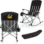 Picnic TIME NCAA Unisex-Adult NCAA Outdoor Rocking Camp Chair, XL Heavy Duty Camping Chair for Adults