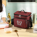 Personalized Insulated Cooler Bag, Custom Name Portable Insulated Camping Bag Suitable for Picnic Beach Hiking Travel