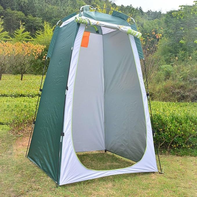 Camping Tent,Shower Tent, Portable Shower Tent, Beach Shower Toilet Changing Tent Sun Rain Shelter Tent for Outdoor Camping, Beach, Photography(Blue)
