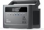 2026 Portable Power Station 350W, 288Wh LiFePO4 Battery Backup, Power Bnak with AC Outlet 110V/ 700W Surge, Solar Generator Fast Charging for Camping Essentials, Hurricane Emergency, Home, Road Trips