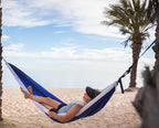 Basecamp Plus Beach Shade Sun Shelter | 9.5x6.5 Ft Beach Cabana, Portable Sun Shade Canopy, Outdoor Camping Canopy, Beach, Picnic, Backyard, Pool | Converts to Hammocks, Sand Anchors