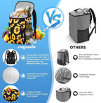 Capolo Cooler Backpack for Men Women Insulated Backpack Cooler Leak Proof Thermal Bag Beverage Soft Cooler Bag Lunch Backpack for Camping 30/45 Cans