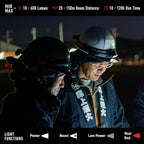 Ledlenser H8R Lightweight Headlamp - Black, 600 Lumens - 120-Hour Runtime Rechargeable Work Light - Patented Rapid Focus & Runners Headlamp