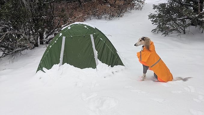 Clostnature Lightweight Backpacking Tent - 1/2 Person 4 Season Ultralight Waterproof Camping Tent, Large Size Easy Setup Tent for Winter, Cold Weather, Family, Outdoor, Hiking and Mountaineering