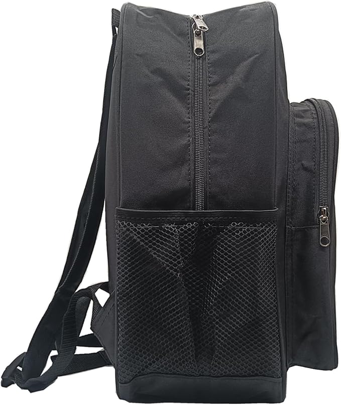 Red Emergency Bag First Aid Backpack Empty Medical First Aid Treatment First Responder Trauma Bags for Hiking Outdoors Travel Camping Pet Dog Cat Daycare (Black White)