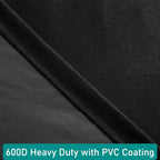 Patio Stove Cover for Camp Chef 2 Burner Waterproof Outdoor Cooking Stoves Covers 34.5 Inch UV Resistant Fits EX60LW, EX-60, DC-60LW, OSD-60LW, YK60LW, EX280LW Black WC007, 34.5L*16W*16H inch