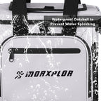 Golf Cart Cooler with Magnetic Lid 12-Can Insulated Soft Cooler Bag Collapsible for Golf Cart,Golf Accessories,Lunch Camping Cooler Insulated Lunch Bag with Adjustable Shoulder Strap
