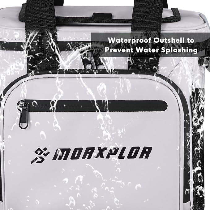 Golf Cart Cooler with Magnetic Lid 12-Can Insulated Soft Cooler Bag Collapsible for Golf Cart,Golf Accessories,Lunch Camping Cooler Insulated Lunch Bag with Adjustable Shoulder Strap
