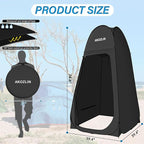AKOZLIN Portable Pop Up Shower Tent Instant Privacy Dressing Changing Tent Outdoor Shower Room Camp Toilet Tent