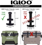 Igloo T-Handle Latch for BMX and Overland 25-72 Qt Coolers (Incompatible with IMX Cooler)