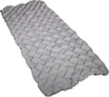 Disc-O-Bed XL Quilted Disc-Pad, Portable Camping Cot Accessory Inflatable Mattress Sleeping Pad with Patch Kit and Carry Bag, Gray