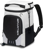 SPARTER Backpack Cooler Insulated Leak Proof 33/49 Cans, 2 Insulated Compartments Thermal Bag, Portable Lightweight Beach Travel Camping Lunch Backpack for Men and Women