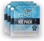 Ice Pack for Coolers, (3 Pack) High Performance, Reusable Long-Lasting Cold Pack for Lunch Boxes, Camping, Travel & Marine Use – Non-Toxic, Leakproof, No Watery Mess