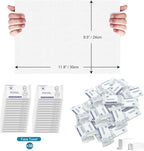 30 Pcs Disposable Washcloths for Travel Compressed Towels Cotton Thick Portable Reusable Face Towel Tablets Outdoor Camping Hiking Sports Beauty Salon Cleaning Travel Kit for Hotel 11.8 x 9.5 inches