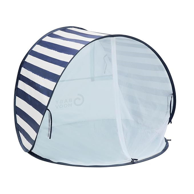 Babymoov Baby Anti UV Tent, Sun Protection UPF 50+, Pop Up Play Tent and Sun Shade, Marine (Summer 2025 Edition)