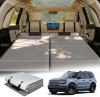 Car Bed for Ford Bronco Sport, Foldable Non-Inflatable Memory Foam Camping Mattress, Thickened Portable SUV Trunk Sleeping Pad, Air Mattress Upgrade for Camping & Travel Essentials, With Storage Bag