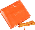 Emergency Survival Tent Life Shelter 2 Person Mylar Tube Tents Tarp with Whistle & Paracord Year-Round All Weather Protection for Car Outdoor Hiking Camping Gear Equipment