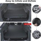 Air Mattress for Model Y and Juniper Rear Trunk Inflatable Bed for Model Y Juniper Inflatable Camping Mattress with OEM Style External Air Pump (2020-2025.03+)