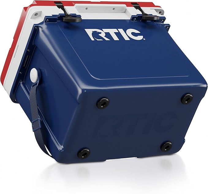 RTIC Ultra-Light 22 Quart Hard Cooler Insulated Portable Ice Chest Box for Drink, Beverage, Beach, Camping, Picnic, Fishing, Boat, Barbecue, 30% Lighter Than Rotomolded Coolers