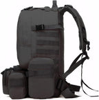 Military Tactical Backpack for Men 60L Waterproof Bug Out Bag Survival Rucksack Go Bag Emergency Molle System Army 3 Day Assault Pack for Hiking Hunting Camping CP