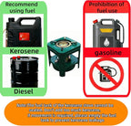 Fogon de petróleo para cuba,kerosene heater，portable kerosene stove 8-wicks, Camping Stove is used for backpacking hiking, picnicking, and adventure，Survival Heating Cooking Small Kerosene Heater