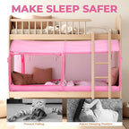 Alvantor® Mosquito Net Bed Canopy Tents Dream Privacy Space Twin Size Sleeping Tents Indoor Pop Up Portable Frame Breathable Cottage Pink (Mattress Not Included)
