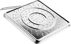 Ibili Foldable Tin Plate Stovetop Bread Toaster – Ideal for Home and Camping Use – for Gas Flames and Campfires – Compact and Portable Design – Made in Spain – 7.8 x 7.8 Inches