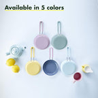 GreenPan Mini Healthy Ceramic Nonstick, 5" Round Egg Pan, PFAS-Free, Dishwasher Safe, Stay Cool Handle, Yellow