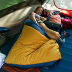 Kelty Solstice 20 Oversized Camping Sleeping Bag, Spacious Rectangular Shape, Zip Together for 2P, Anti-Snag Zips, Internal Pocket