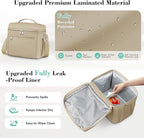 DALINDA Lunch Bag Cooler Bag Lunch Box for Women Men, Insulated Leak Proof LunchBox Lightweight for Picnic,Grocery,Beach,Camping,Travel,Work