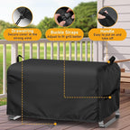Smooker Cover Small for GE Profile Indoor Smoker, 17inch Outdoor Smoker Grill Cover Waterproof for Indoor Smoker, Pellet Smoker, Electric Smokers, BBQ Smokers-17 L x 21" W x 16 "H