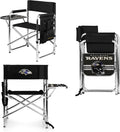 Picnic TIME NFL Unisex-Adult NFL Sports Chair with Side Table, Beach Chair, Camp Chair for Adults