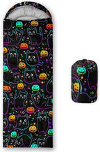 HOSIMA Dear Hunting Pattern Cold Weather Sleeping Bags for Kids Adults,Black Light Weight Waterproof Sleeping Bags for Outdoors Hiking.