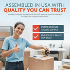 First Aid Kit Medication Refill – 70-Count Unit Dose Packets – Emergency Medicine Kit Pills for 1st Aid Kit Refills, Travel, Office, Dorm, Camping – Assembled in USA (70 Pieces)