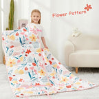 Toddler Nap Mat, Kids Sleeping Bag with Pillow & Minky Blanket, Girls Extra Large Rolled Nap Mats for Preschool Daycare Camping Kindergarten