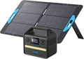Anker 521 Portable Power Station Upgraded with LiFePO4 Battery, 256Wh 6-Port PowerHouse, 300W (Peak 600W) Solar Generator with 100W Solar Panel, 2 AC Outlets, 60W USB-C PD Output, Outdoor Generator