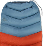 Kelty Galactic Down 30 Degree Sleeping Bag, 550 Fill Power RDS Trackable Down, Backpacking and Camping, Zip Together for 2P Sleeping Bag