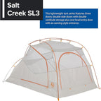 Big Agnes Salt Creek Superlight Backpacking Tent