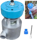110V / 220V Water Turbine Generator 500W Micro Hydroelectric Generator With Blue Connectors, Portable Mini Hydro Power Station For Outdoor Computer Tv Lighting Family Camping,500w
