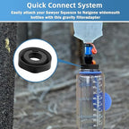 Filter Adapter for Sawyer Squeeze - Quick Connect & Leak-Proof, Lightweight, Compatible with Nalgene Wide Mouth Bottles for Easy Outdoor/Indoor Water Filtration