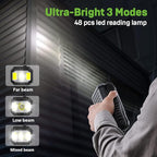 Emergency NOAA Weather Radio, 10000mAh/37000mWh, Solar Hand Crank Radio with AM/FM, Flashlight Reading Light, Rechargeable Battery, for Camping Safety & Survival Equipment Outdoor Emergencies