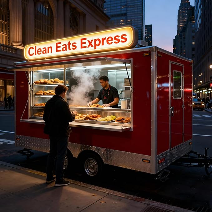 Disaster-Relief Food Truck & Emergency Support Trailer – Ruggedized Stainless Steel Mobile Kitchen, for Government Contracts and Humanitarian Missions