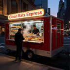 Disaster-Relief Food Truck & Emergency Support Trailer – Ruggedized Stainless Steel Mobile Kitchen, for Government Contracts and Humanitarian Missions