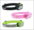 LED Headlamp, Spark, with Advanced Aspherical LED Lens, Brightest LED with140 Lumens Output, Energy Saving Design, 3 Packs