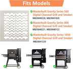 AJinTeby Charcoal Grate for Masterbuilt Gravity Smokers and Grills, for Masterbuilt 560/800/1050 Gravity Digital Smoker Accessories, Replacement for Masterbuilt 1050 Charcoal Grate 9004200136