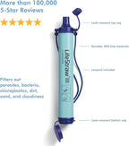 LifeStraw Personal Water Purifier for Hiking, Camping, Travel, and Emergency Preparedness